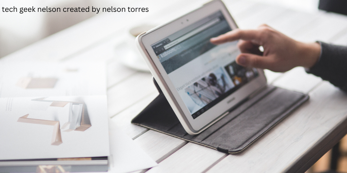 Tech Geek Nelson Created by Nelson Torres: A Visionary in the Digital Age